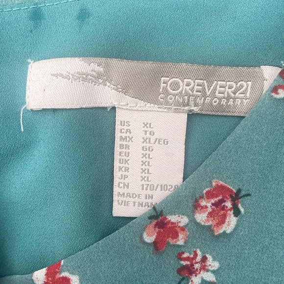 Forever 21 Dress Floral - Picture 3 of 5